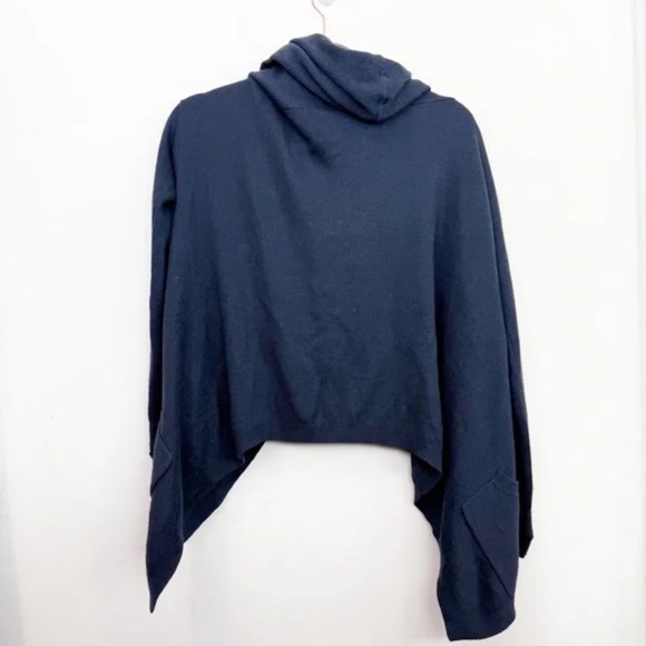 Lululemon Cabin Yogi Wrap Inkwell | Heathered Inkwell Reversible Size 8 - Picture 3 of 5